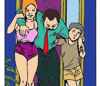What if drunk daddy wake up Porn Comics