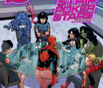 A-Force - Strip Poker Stars Porn Comics
