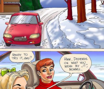 Sexy Skiing Porn Comics