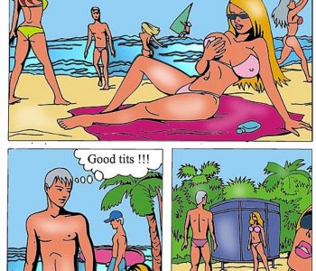 A family rest on the seashore brings much more pleasant things than tanning or swimming Porn Comics