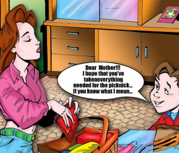 Son fucks mother better than his father Porn Comics
